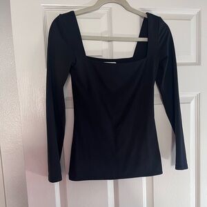 Aritzia Contour Hip Square Neck long sleeve